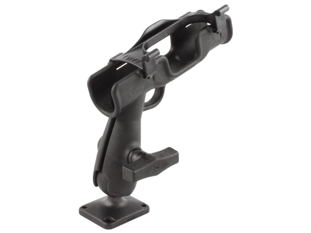 RAM ROD® Fly Rod Holder with 2" x 2.5" Base - RAP-341 - OC Mounts