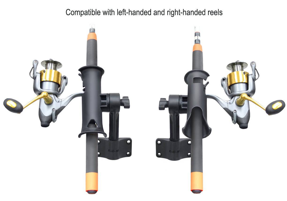 RAM® Tube Jr.™ Rod Holder with Bulkhead Base - RAP-390-SBU - OC Mounts