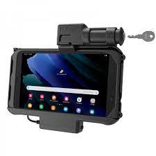 RAM® Key Locking Powered Dock for Samsung Tab Active3 & Tab Active2 - RAM-HOL-SAM58PKLU - OC Mounts