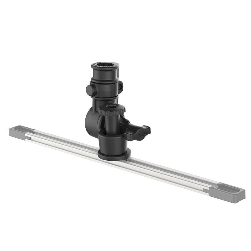 RAM® Track-Node™ Base with RAM® Adapt-A-Post™ - RAP-411-AAPU - OC Mounts