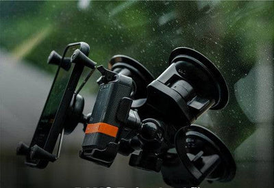 RAM® Twist-Lock™ Triple Suction Cup Double Ball Base - RAP-B-217-365-224-1U - OC Mounts