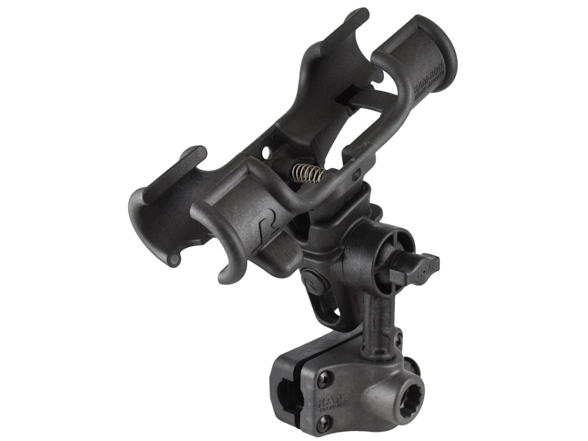 RAM® Light-Speed™ Fishing Rod Holder with Rail Base - RAP-370-R - OC Mounts
