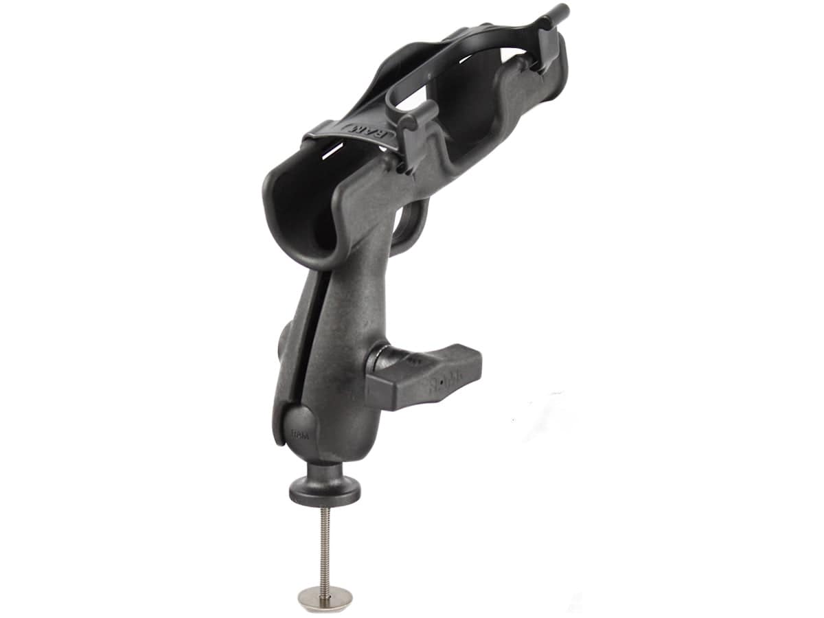 RAM ROD® Fly Rod Holder with 5 Spot Base Adapter - RAP-341-5 - OC Mounts
