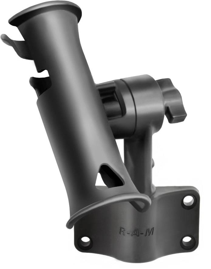 RAM® Tube Jr.™ Rod Holder with Bulkhead Base - RAP-390-SBU - OC Mounts