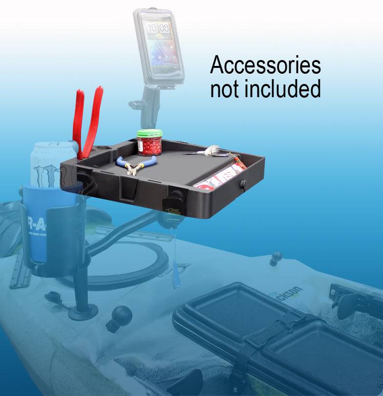 RAM® Stack-N-Stow™ Bait Board with Spline Post - RAP-395-PU - OC Mounts