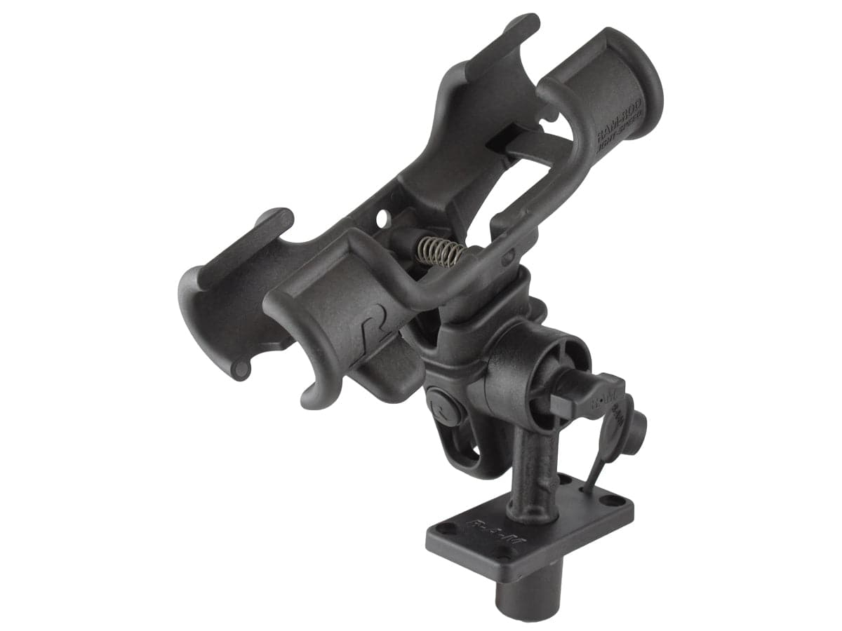 RAM® Light-Speed™ Fishing Rod Holder with Flush Base - RAP-370-F - OC Mounts