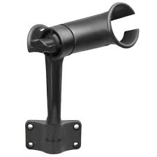RAM® Tube Jr.™ Rod Holder with Bulkhead Base - RAP-390-BU - OC Mounts