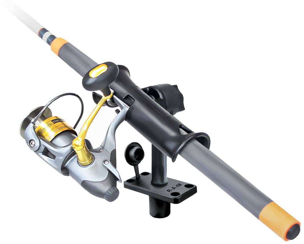 RAM® Tube Jr.™ Rod Holder with Flush Base - RAP-390-FU - OC Mounts