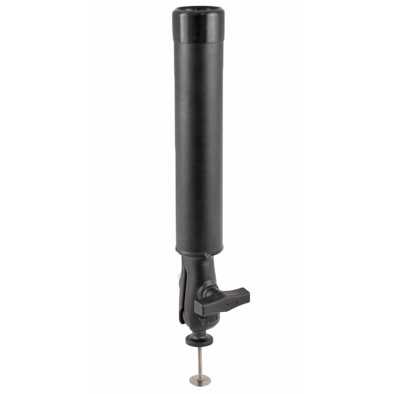 RAM® Tube™ Fishing Rod Holder with 5-Spot Base Adapter - RAM-119-5 - OC Mounts