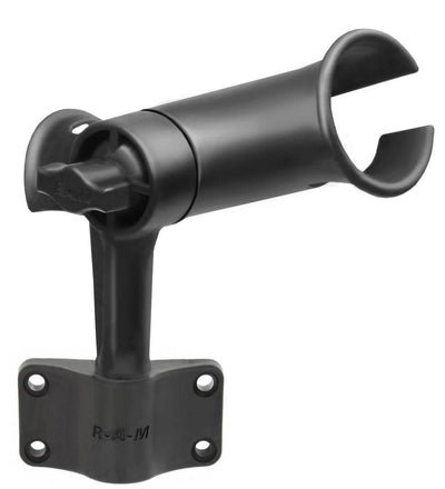 RAM® Tube Jr.™ Rod Holder with Bulkhead Base - RAP-390-SBU - OC Mounts
