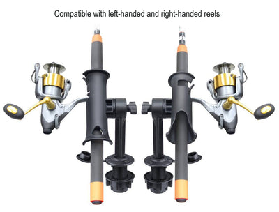 RAM® Tube Jr.™ Rod Holder with Round Flush Base - RAP-390-SFMTU - OC Mounts