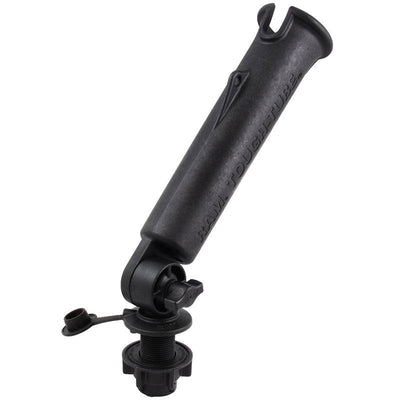 RAM® Tough-Tube™ Rod Holder with Round Flush Base - RAP-394-SSFMTU - OC Mounts