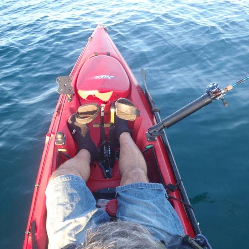 RAM® Tube™ Fishing Rod Holder with Rectangular Ball Base - RAM-119-23U - OC Mounts