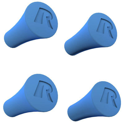 RAM® X-Grip® Blue Rubber Cap 4-Pack - RAP-UN-CAP-4-BLUEU - OC Mounts