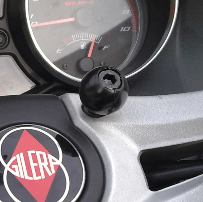 RAM® Motorcycle Handlebar Clamp Base with M8 Bolts - RAM-B-367U