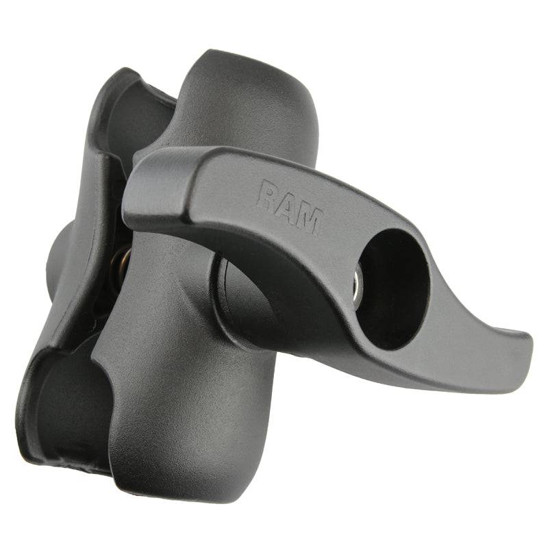 RAM® Double Socket Arm with Large Knob - RAM-D-201U-C-NEC2 - OC Mounts
