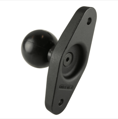 RAM® Steel Reinforced Square Clamp Base for Posts up to 4" Wide - RAM-D-247U-4-IN1 - OC Mounts