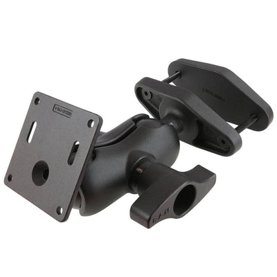 RAM® 4" Square Post Clamp Mount with 75x75mm VESA Plate - RAM-D-2461U-C-247-4 - OC Mounts