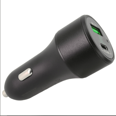 GDS® Type-C and Type A 2-Port Cigarette Charger - RAM-GDS-CHARGE-CIGC - OC Mounts