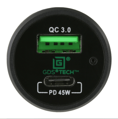 GDS® Type-C and Type A 2-Port Cigarette Charger - RAM-GDS-CHARGE-CIGC - OC Mounts