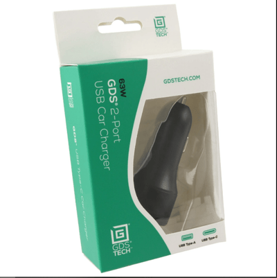 GDS® Type-C and Type A 2-Port Cigarette Charger - RAM-GDS-CHARGE-CIGC - OC Mounts