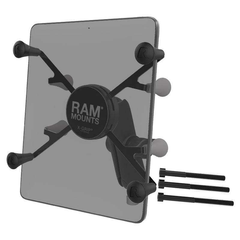 RAM® X-Grip® with Motorcycle Handlebar Clamp Base for 7"-8" Tablets - RAM-B-367-UN8U - OC Mounts