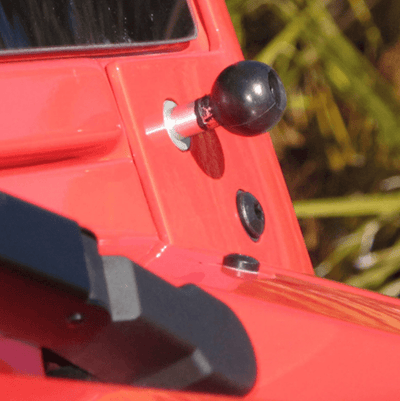 RAM® Motorcycle Handlebar Clamp Base with M8 Bolts - RAM-B-367U - OC Mounts