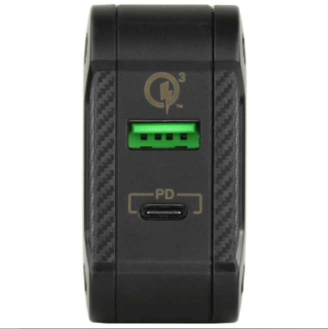 GDS® Type-C and Type-A 48W Premium 2-Port Wall Charger - RAM-GDS-CHARGE-USBC2W - OC Mounts