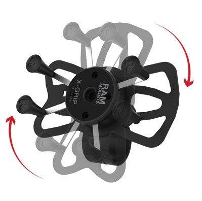 RAM® X-Grip® Phone Mount with RAM® Tough-Strap™ Handlebar Base - RAP-460-UN7U - OC Mounts