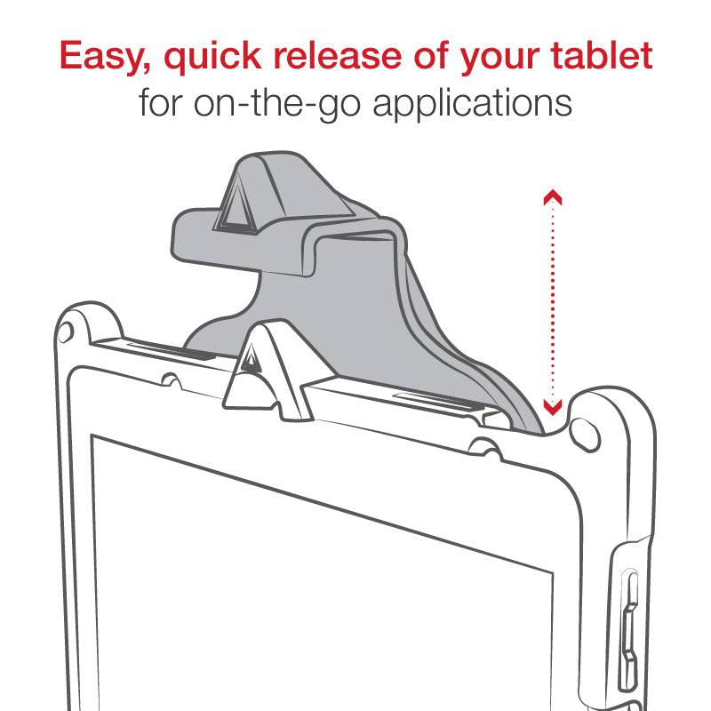 GDS® Type-C Powered Vehicle Dock for IntelliSkin® Next Gen Tablets - RAM-GDS-DOCKL-V10-OMT1U - OC Mounts