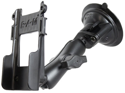 RAM® Twist-Lock™ Suction Cup Mount with Universal Belt Clip Holder - RAM-B-166-BC1 - OC Mounts