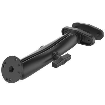 RAM® 3" Square Post Clamp Mount with Round AMPS Plate - RAM-101U-D-247-3 - OC Mounts