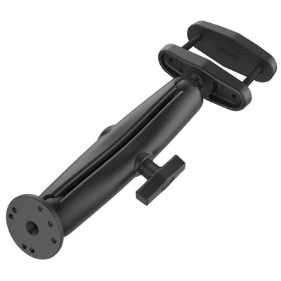 RAM® 3" Square Post Clamp Mount with Round AMPS Plate - RAM-101U-D-247-3 - OC Mounts