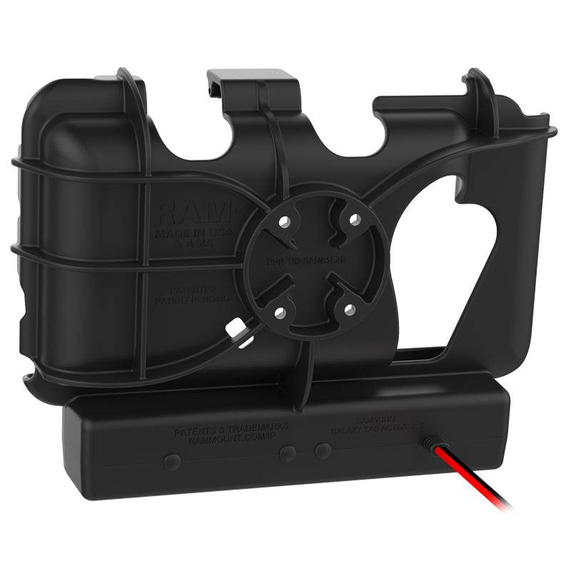 RAM® Powered Dock for Tab Active3 & 2 with Speaker Box - RAM-HOL-SAM61PU - OC Mounts