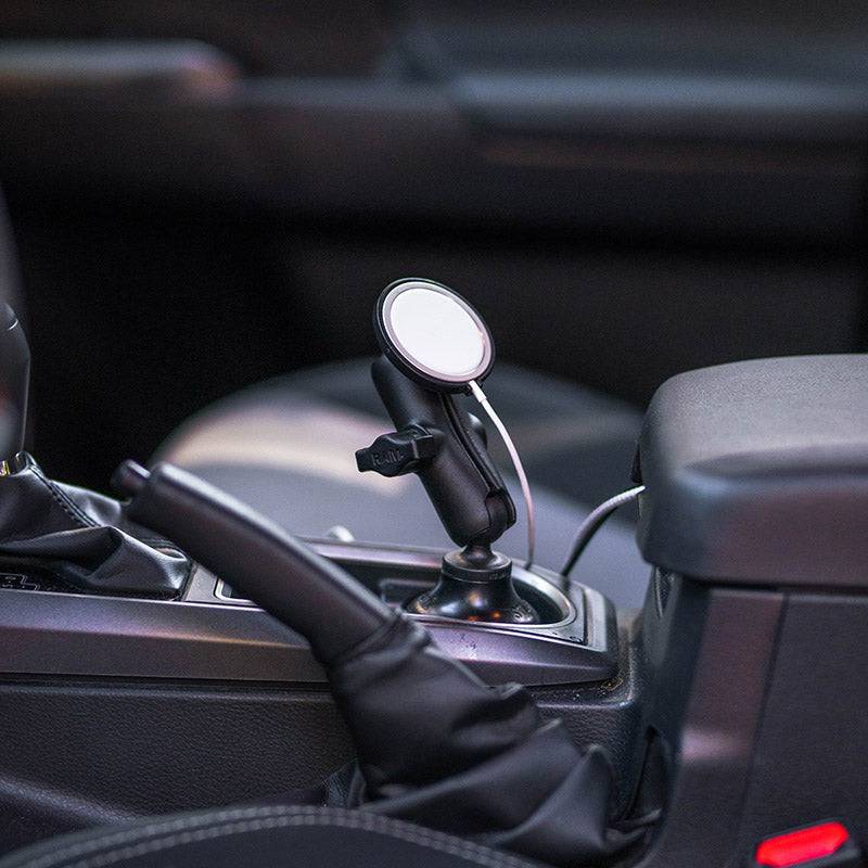 RAM® Stubby™ Cup Holder Mount for Apple MagSafe - RAP-B-299-4-AP-MAGU - OC Mounts