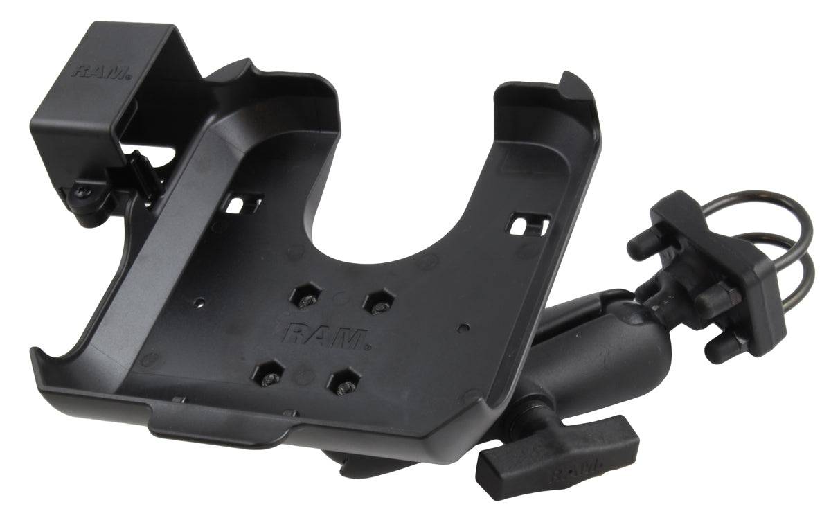 RAM® Printer Cradle with U-Bolt Mount for Brother RuggedJet + More - RAM-VPR-106-1 - OC Mounts