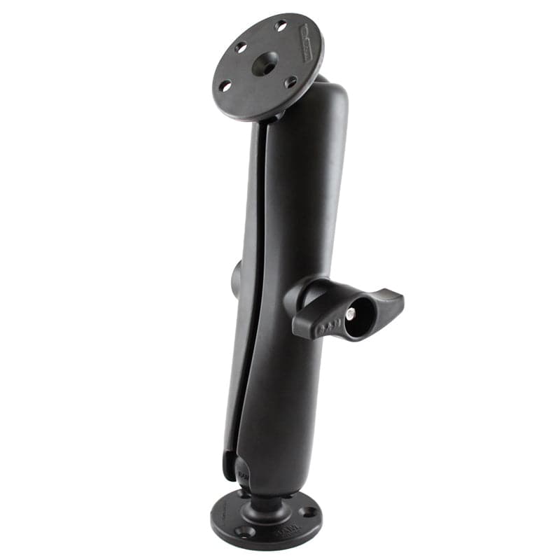 RAM® Universal Double Ball Mount with Two Large Round Plates - RAM-D-101U-E - OC Mounts