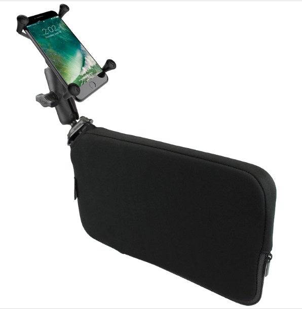 RAM® X-Grip® Large Phone Mount with RAM® Tough-Wedge™ Base - RAP-B-407-UN10U - OC Mounts