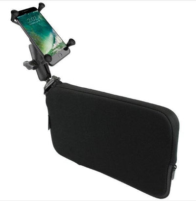 RAM® X-Grip® Large Phone Mount with RAM® Tough-Wedge™ Base - RAP-B-407-UN10U - OC Mounts