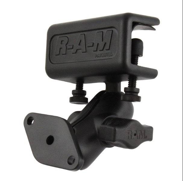 RAM® Glare Shield Clamp Mount with Diamond Plate - RAM-B-177U - OC Mounts
