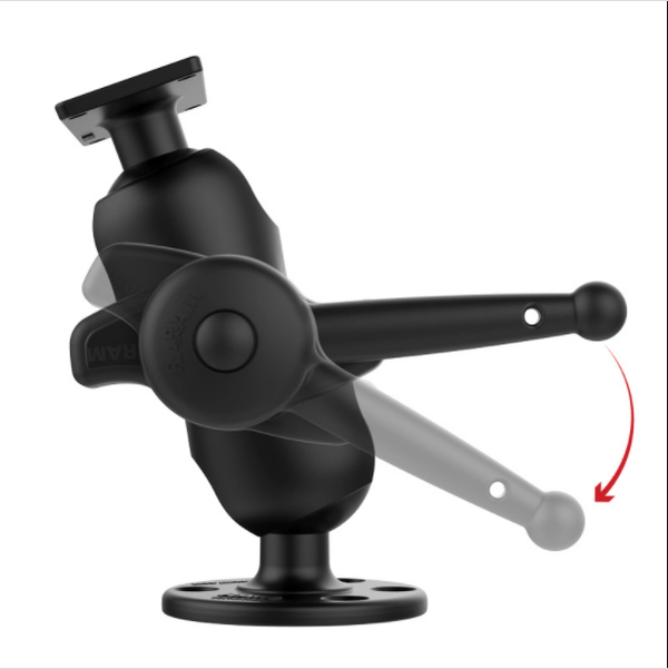 RAM® Drill-Down Ball Mount for Humminbird Helix 8-15, Solix & Apex ...