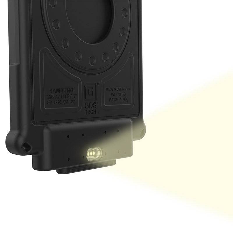 IntelliSkin® Next Gen with LED Light for Samsung Tab A7 Lite 8.7” - RAM-GDS-SKIN-SAM80-NG-LED - OC Mounts