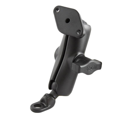 RAM® Double Ball Mount with 9mm Angled Bolt Head Adapter - RAM-B-180U - OC Mounts
