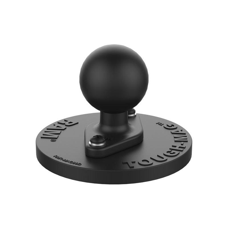 RAM® Tough-Mag™ 88MM Diameter Diamond Ball Base - RAM-238-MAG88U - OC Mounts