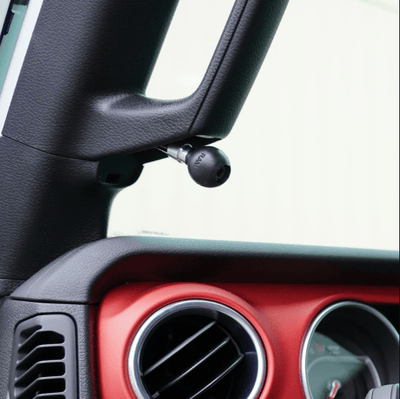 RAM® Ball Adapter Base for Grab Handles & Handlebar Clamps - RAM-B-367BU - OC Mounts