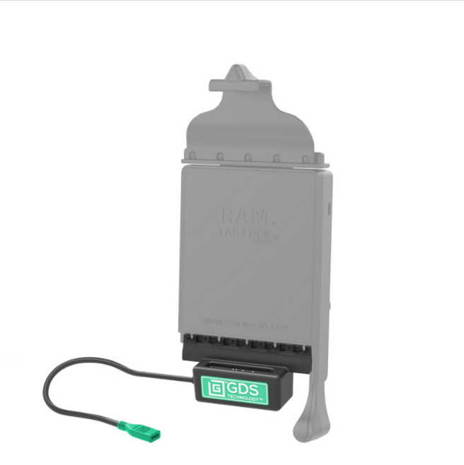 GDS® Powered Dock Cup for IntelliSkin® Next Gen Tablets - RAM-GDS-DOCK-V10PU - OC Mounts