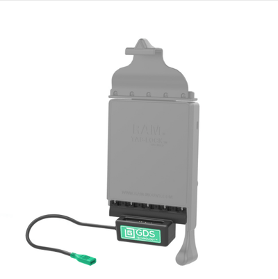 GDS® Powered Dock Cup for IntelliSkin® Next Gen Tablets - RAM-GDS-DOCK-V10PU - OC Mounts