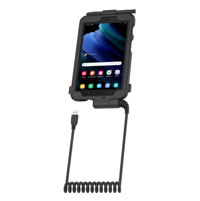 RAM® Tough-Case™ with USB Type A for Samsung Tab Active3 and Tab Active2 - RAM-TC-SAM29U - OC Mounts