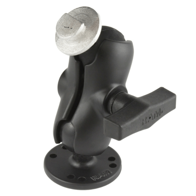 RAM® Double Ball Mount with Ball for Datamax/Oneil Printer - RAM-202-B-368U - OC Mounts