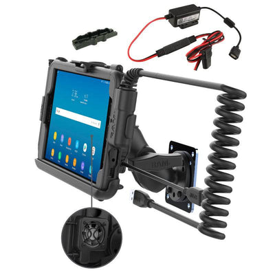 RAM® Tough-Case™ with Fan Bundle for Samsung Tab Active3 and Tab Active2 - RAM-101B-TC-SAM29F-V7B1U - OC Mounts